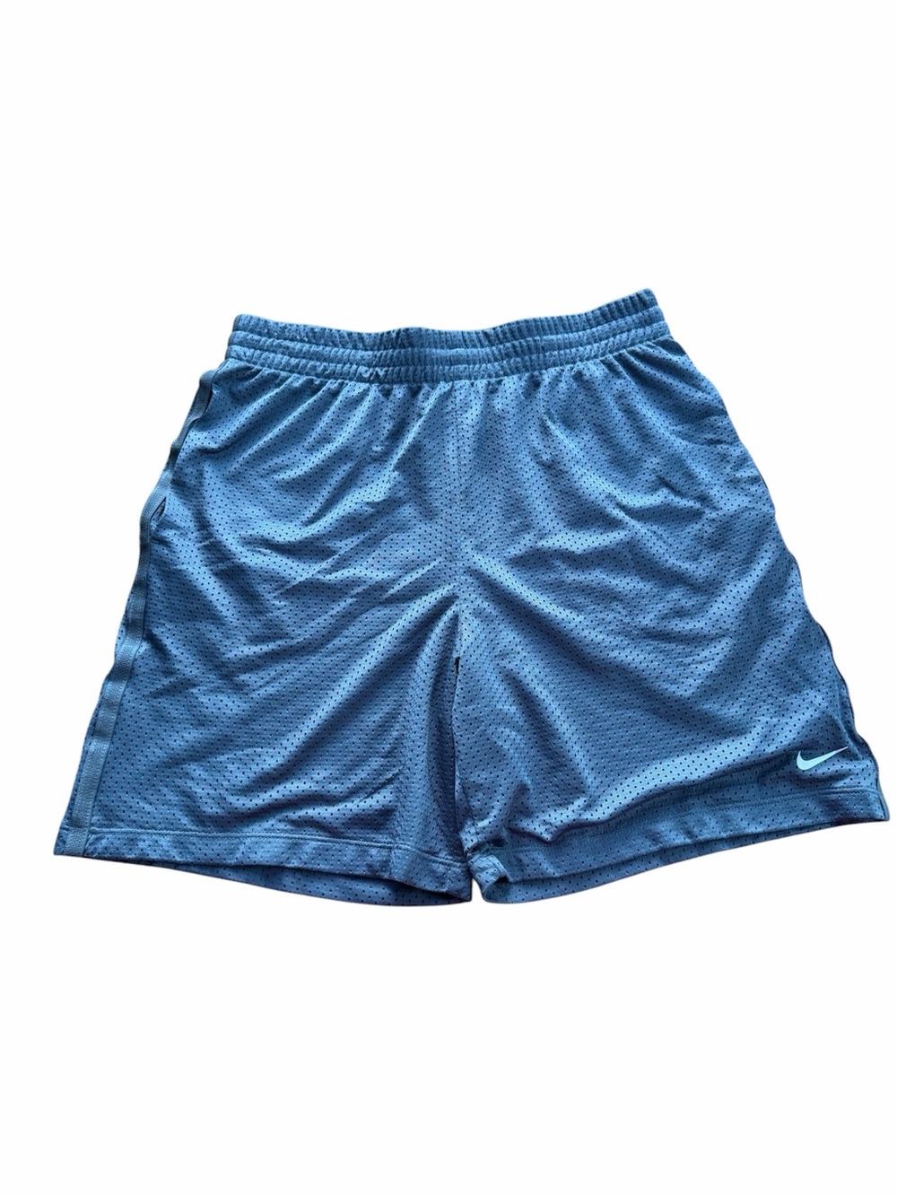 Nike Boys XL Gray Mesh Dri-Fit Athletic Basketball Shorts Youth Extra Large